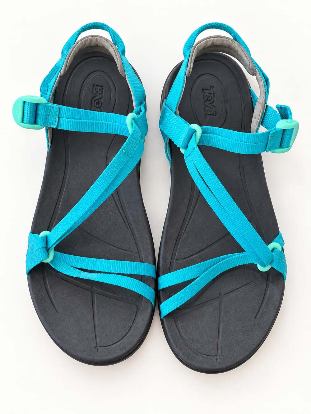 Teva Sirra Turquoise Blue Sport Outdoor Sandals (w)